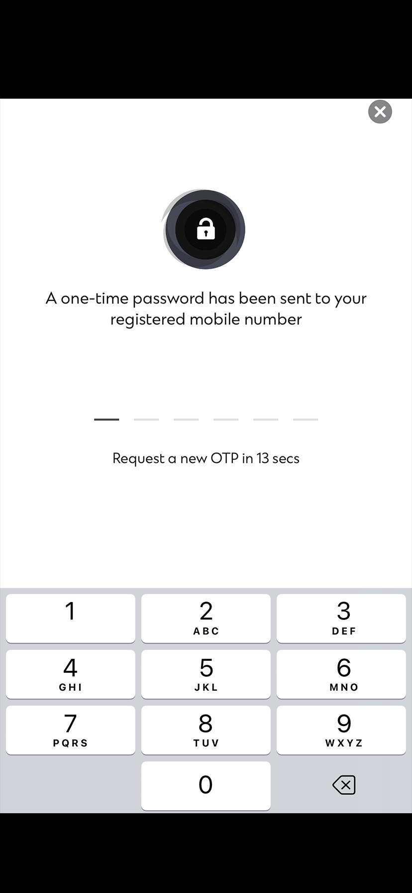 Setup with Apple Pay Step 4