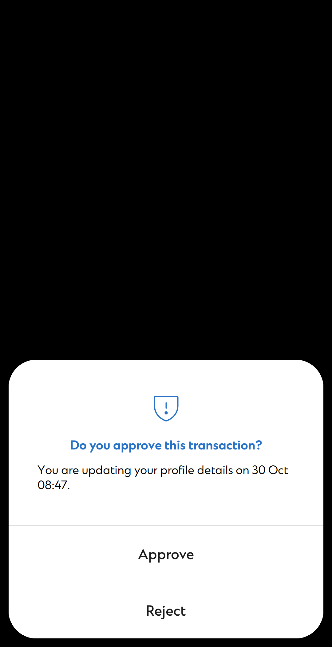 Perform high risk transactions Add an extra layer of protection with SC Mobile Key Step 2