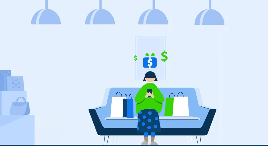 Cartoon image, used to promote SC Q Credit Card