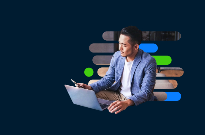 Sitting, Person, Man