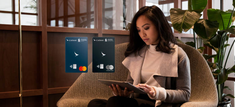 Enjoy Cathay Pacific lounges