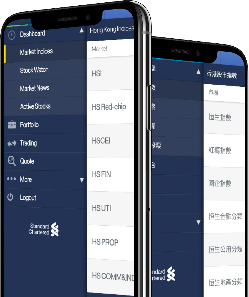 SC Equities mobile app
