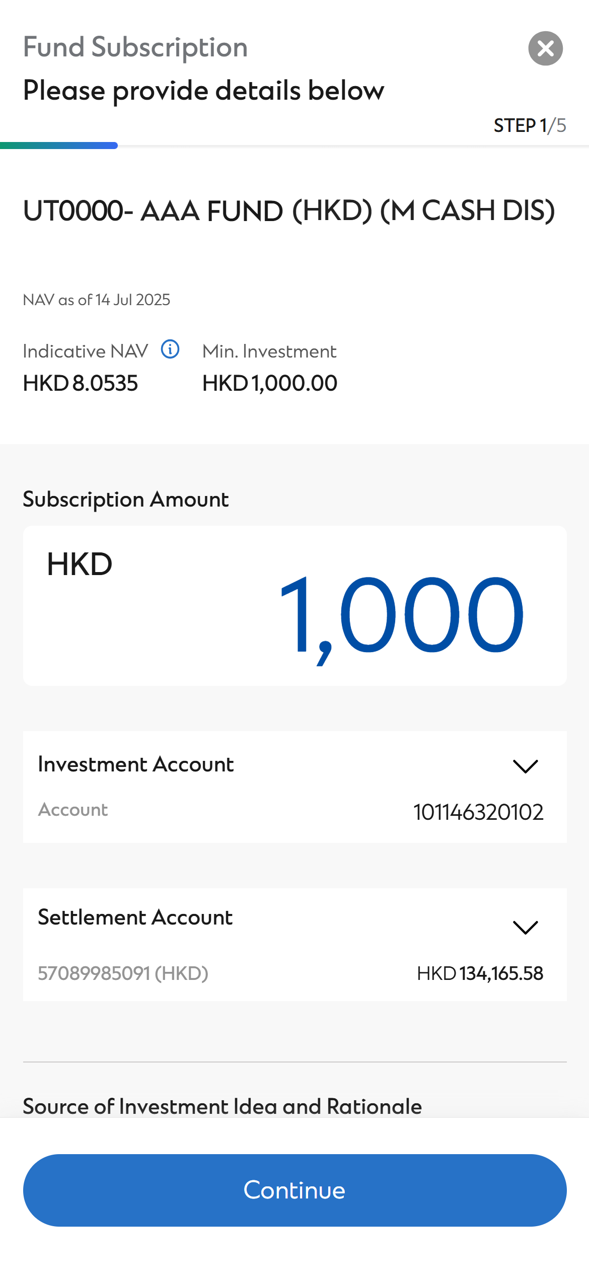 Hk step order input eng