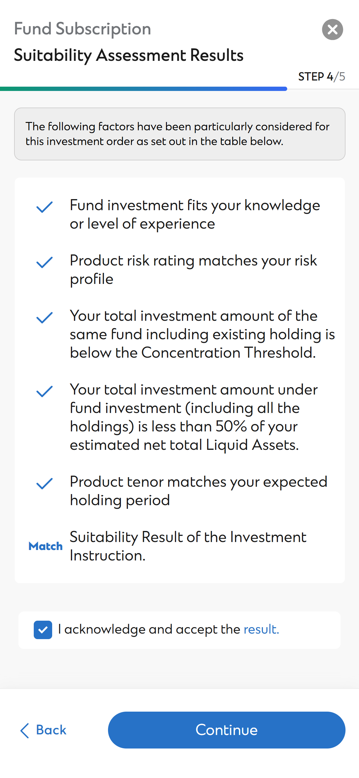 Hk step suitability assessment eng