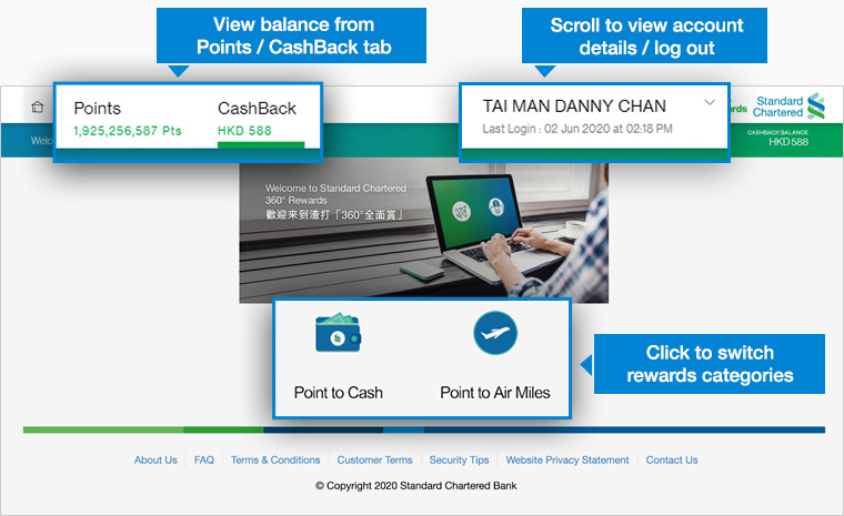 360° Rewards Redemption Platform now serve with refresh outlook enable you to redeem rewards with your earned Points and CashBack