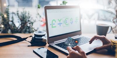 方便地進行網購