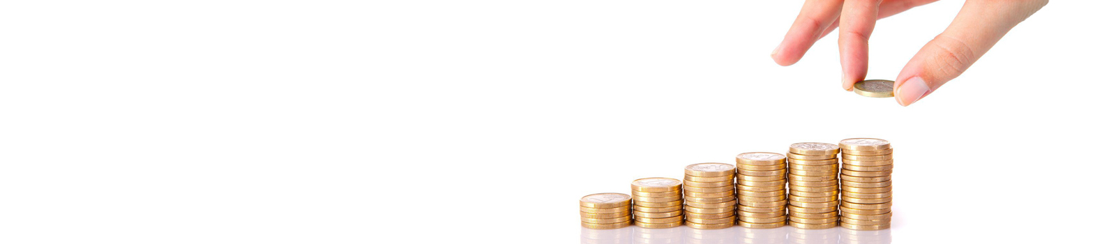 一疊比一疊高的硬幣