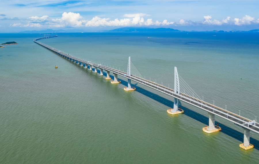 Outdoors, Bridge, Aerial View